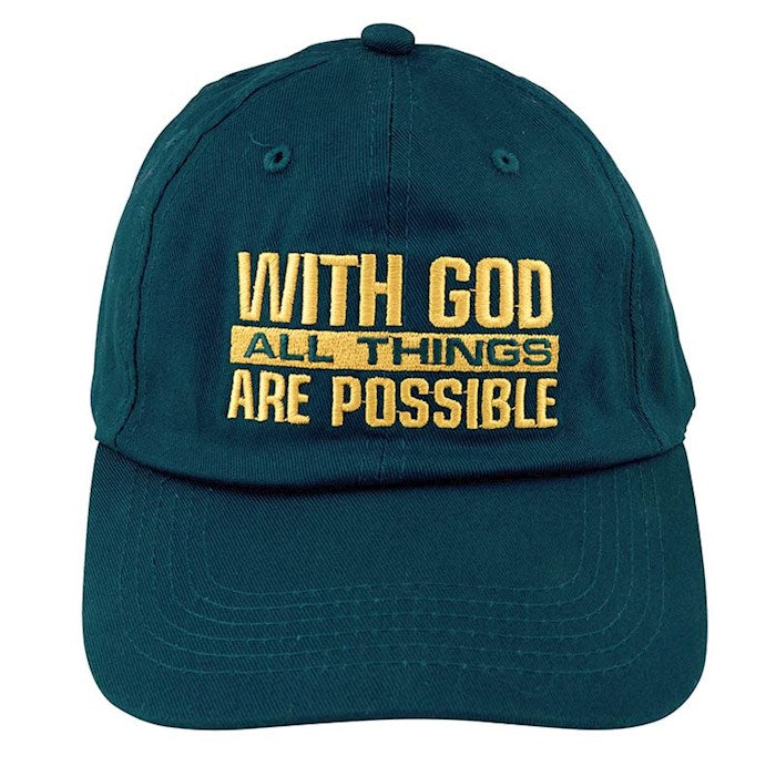 Cap-With God All Things Are Possible (Matthew 19:26)