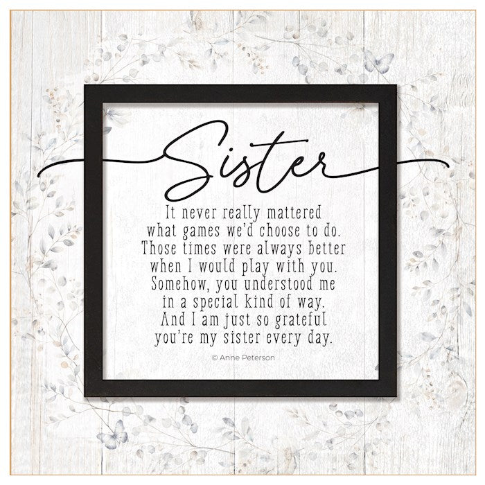 Plaque-Layered Grace-Sister (6 x 6)