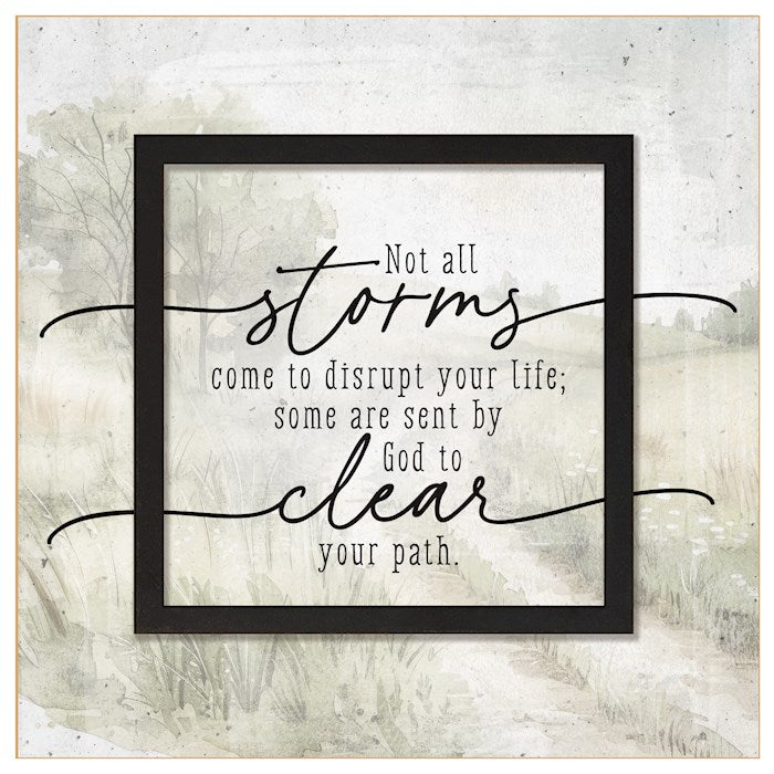 Plaque-Layered Grace-Not All Storms (6 x 6)