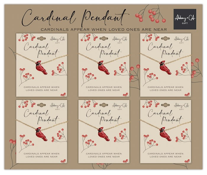 Display-18 Piece Cardinal Pendant (10" x 12")