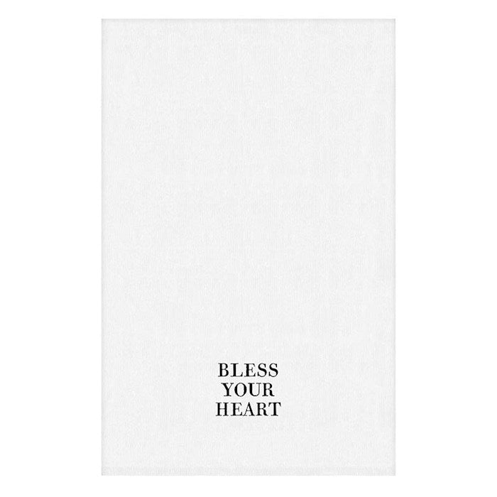 Tea Towel-Bless Your Heart (30" SQ)
