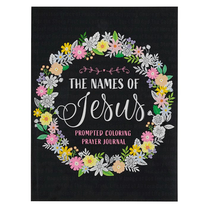 Prayer Journal-Coloring-The Names Of Jesus Prompted