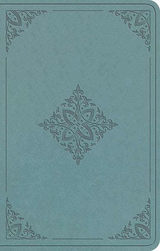 ESV Premium Gift Bible-Paris Sky Fleur-de-lis Design TruTone