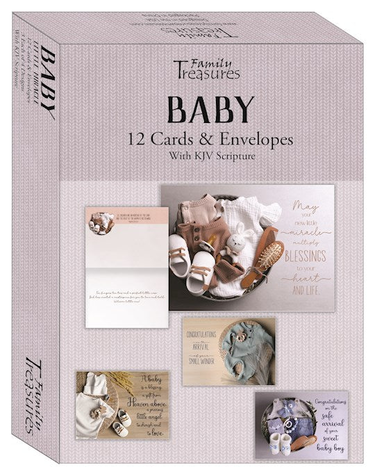 Boxed Card-Baby-Little Miracle (Box Of 12)