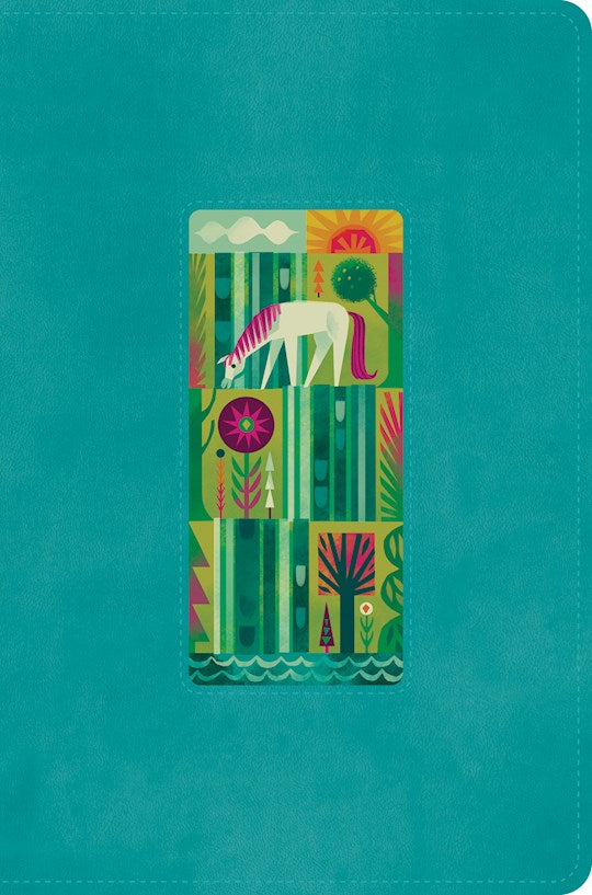 The Biggest Story Holy Bible For Kids-Teal Waterfall Design TruTone