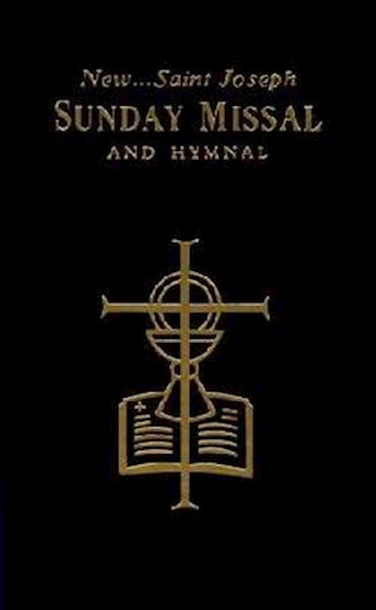 New Saint Joseph Sunday Missal (Complete Edition)-Black Hardcover