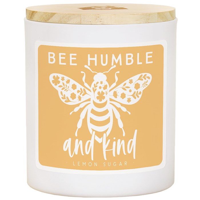 Candle-Bee Humble-Lemon Sugar Scent (11 Oz - 2 Wick)