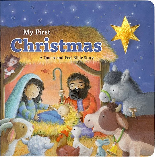 My First Christmas: A Touch-And-Feel Bible Story