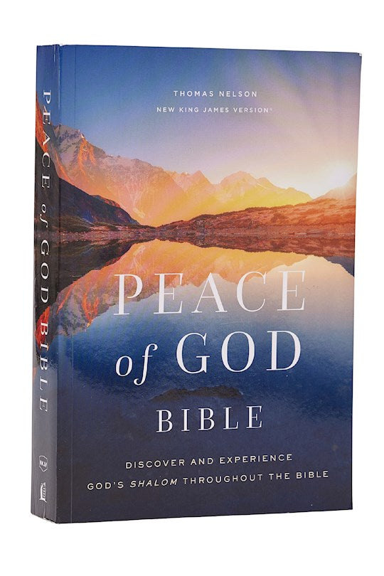 NKJV Peace Of God Bible (Comfort Print)-Softcover