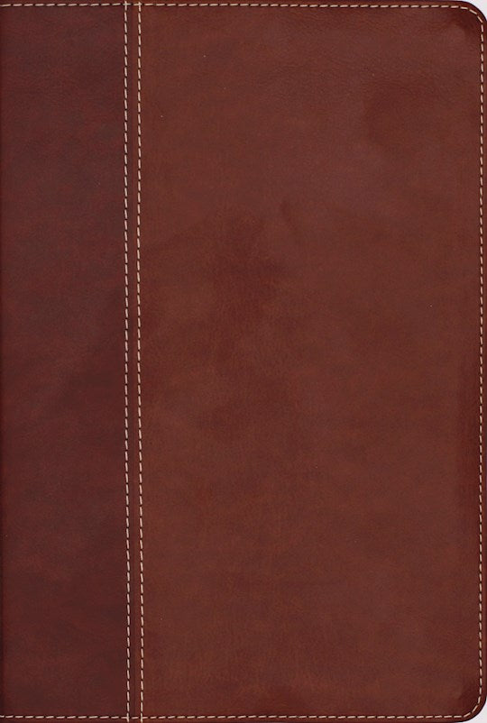 NIV Cultural Backgrounds Study Bible (Context Changes Everything)-Brown Leathersoft