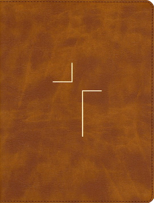 ESV The Jesus Bible-Tan Leathersoft