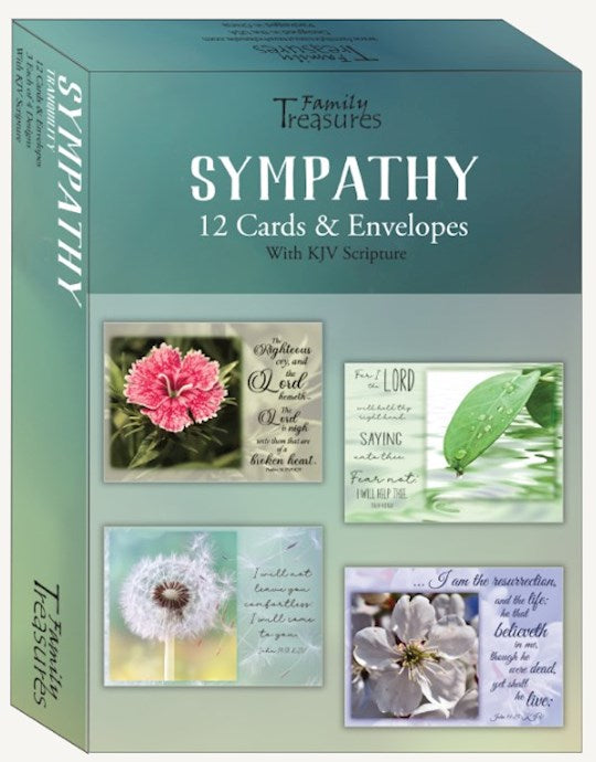 Boxed Card-Sympathy-Tranquility (Box Of 12)