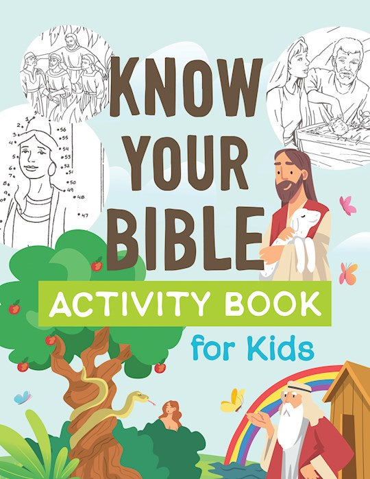 Know Your Bible Activity Book For Kids