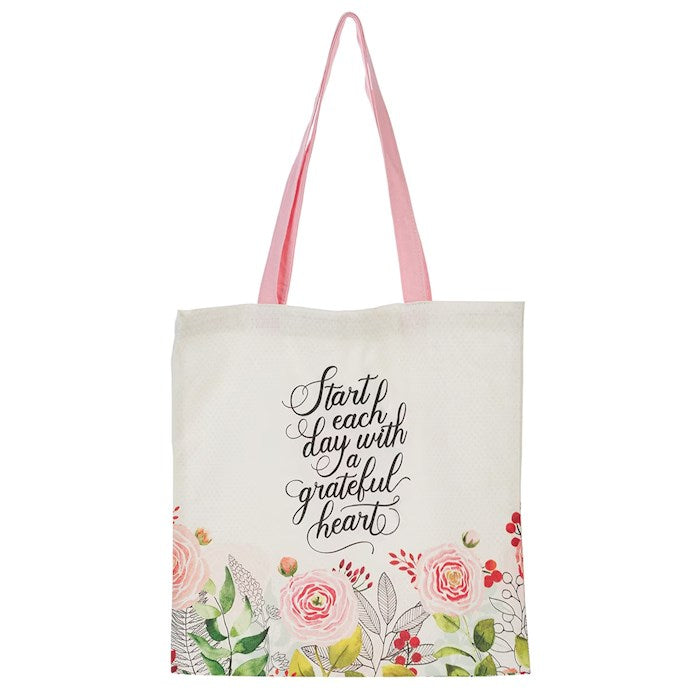 Canvas Tote Bag-A Grateful Heart