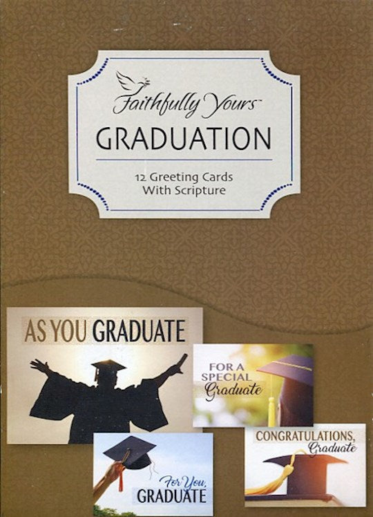 Boxed Card-Graduation Blessings (Box Of 12)