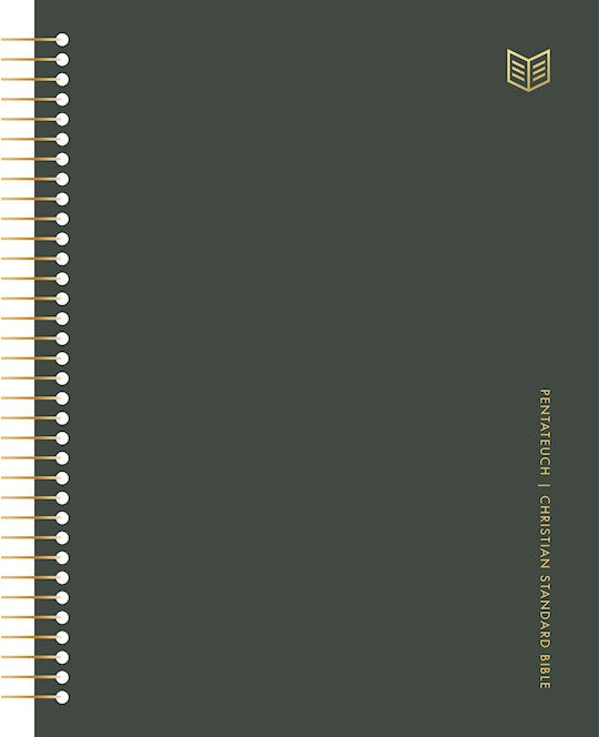 CSB She Reads Truth Spiral Bound Notetaking Bible: Pentateuch-Hardcover