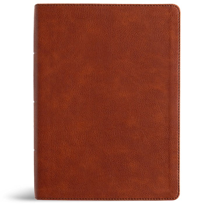 NASB 2020 Study Bible-Burnt Sienna LeatherTouch Indexed