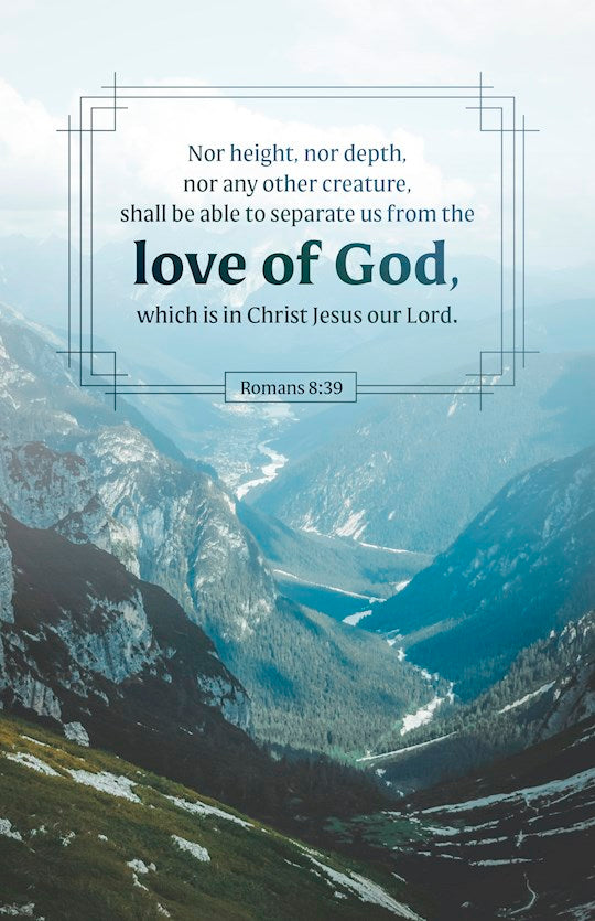Bulletin-Not Height Nor Depth...Love of God (Pack Of 100)