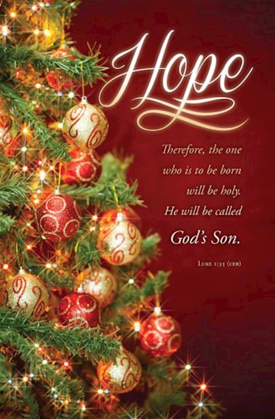 Bulletin-Advent Week 1: Hope/God&