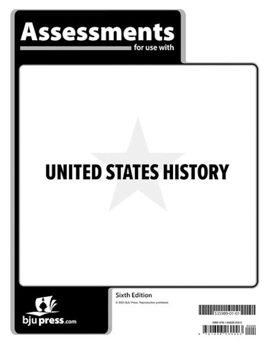 United States History Assessments (6th Edition) (