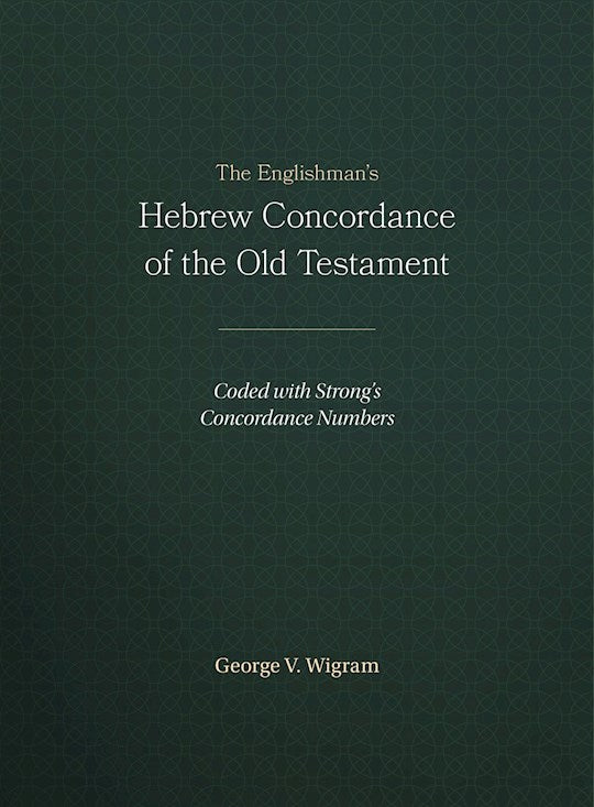 The Englishmans Hebrew Concordance Of The Old Testament