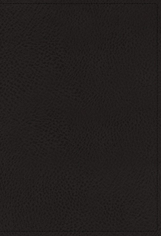 NIV Application Bible (Comfort Print) (RL)-Black Calfskin Genuine Leather