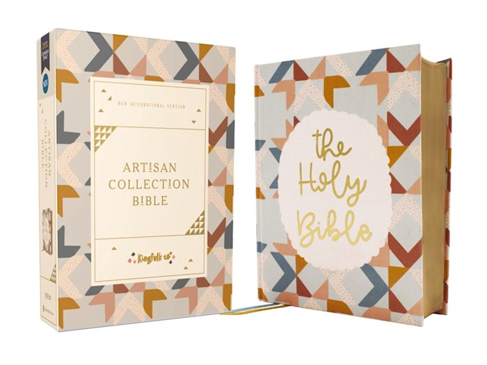 NIV Artisan Collection Bible-Multi-Color/Quilted Cloth-Over-Board
