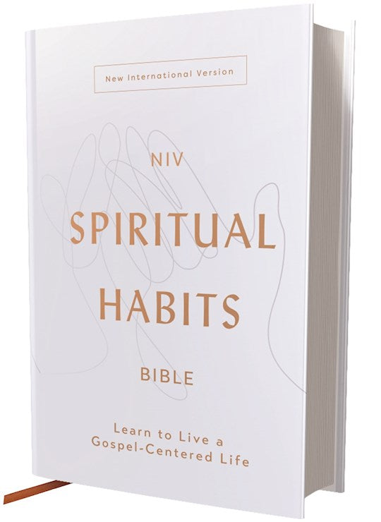 NIV Spiritual Habits Bible (Comfort Print) (RL)-Hardcover