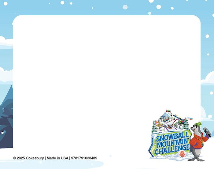 VBS-Snowball Mountain Challenge: Nametag Cards (Pack Of 24) (2026)