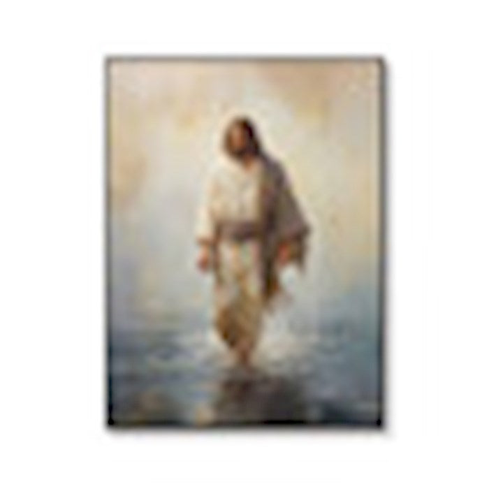 Wall Art-Jesus Walking (12" x 16")