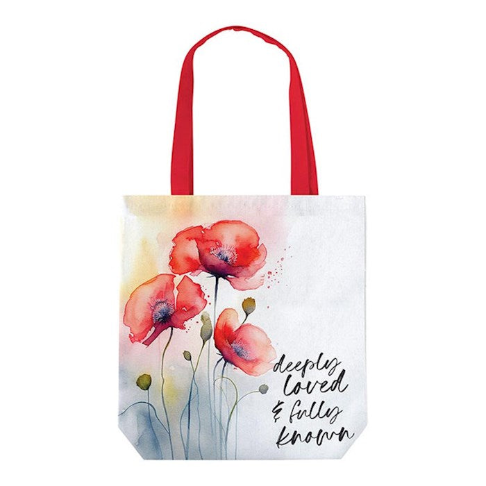 Canvas Tote-Deeply Love & Fully Know (14" x 16")