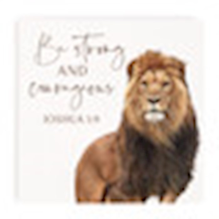 Coaster-Be Strong (4" x 4") (Set Of 6)