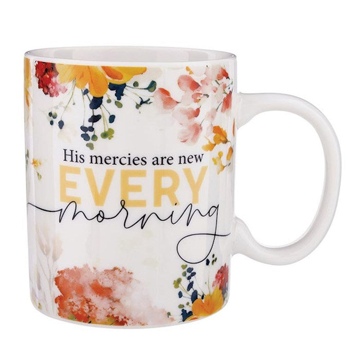 Mug-His Mercies Are New Every Morning (15 Oz)