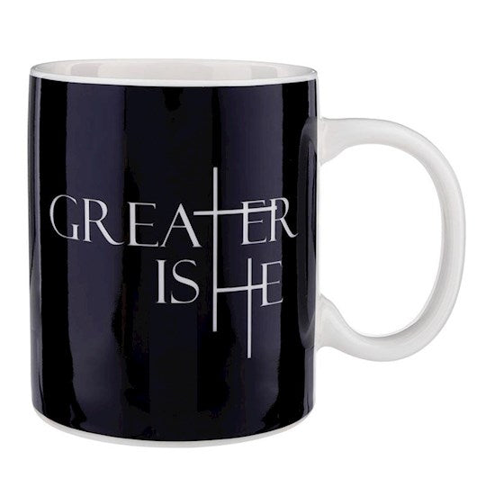 Mug-Greater Is He (15 Oz)