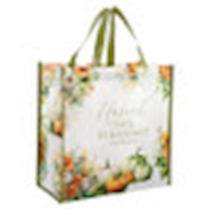 Tote-Harvest His Blessings (14" SQ with 7" Gusset)