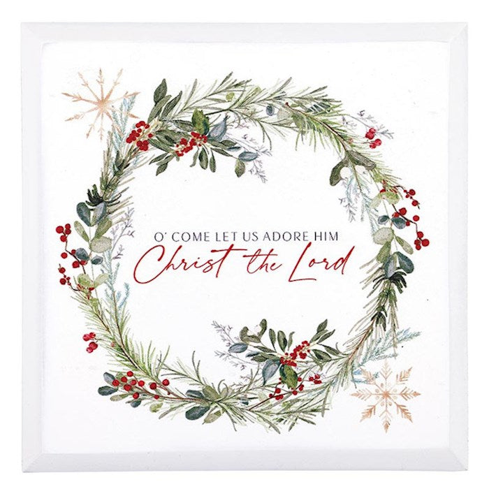 Plaque-O Come Let Us