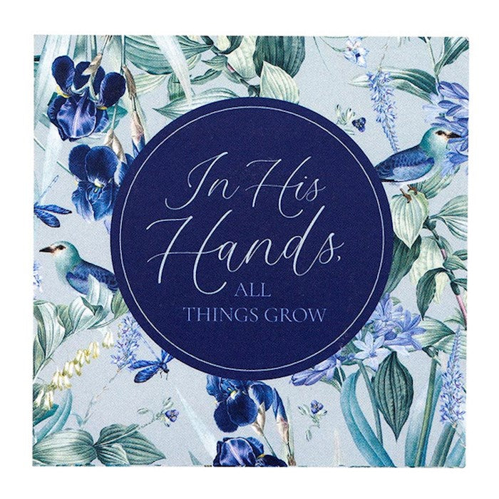 Sticky Notepad Set-In His Hands (3" Sq.) (40 Sheets)