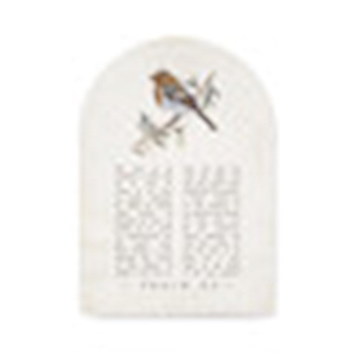 Tabletop Decor-The Lord Is My Shepherd/Psalm 23 (Arched Shape) (5" x 7")