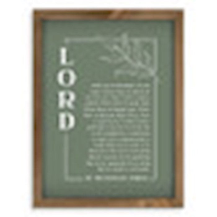 Framed Art-Lord Make Me An Instrument (Heritage Collection) (12.75" X16.75")