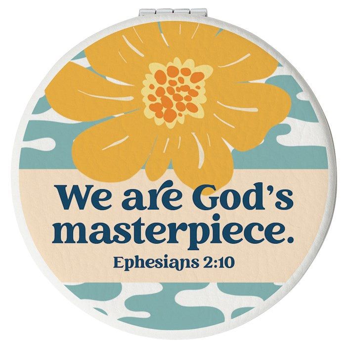 Compact Mirror-Round-We Are God&