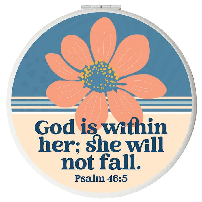 Compact Mirror-Round-God Is Within Her