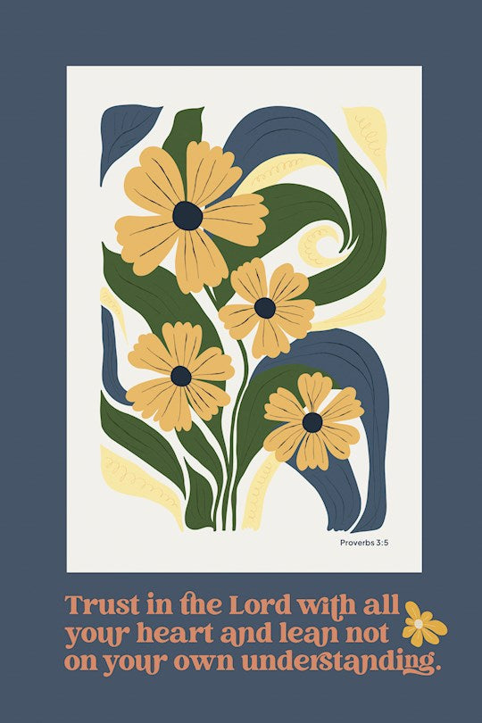 Plaque-Trust In The Lord (6" x 9")-MDF (Everyday Series)