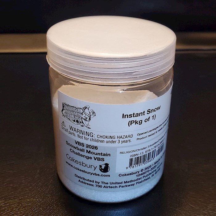 VBS-Snowball Mountain Challenge: Instant Snow (100g) (2026)