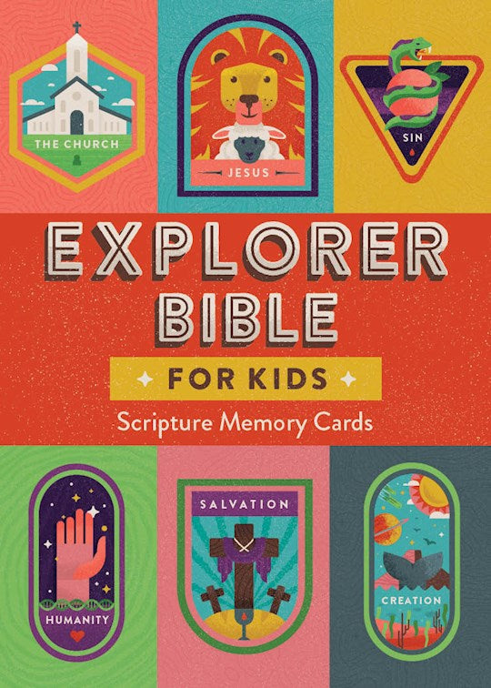 CSB Explorer Bible for Kids Scripture Memory Cards-Hardcover
