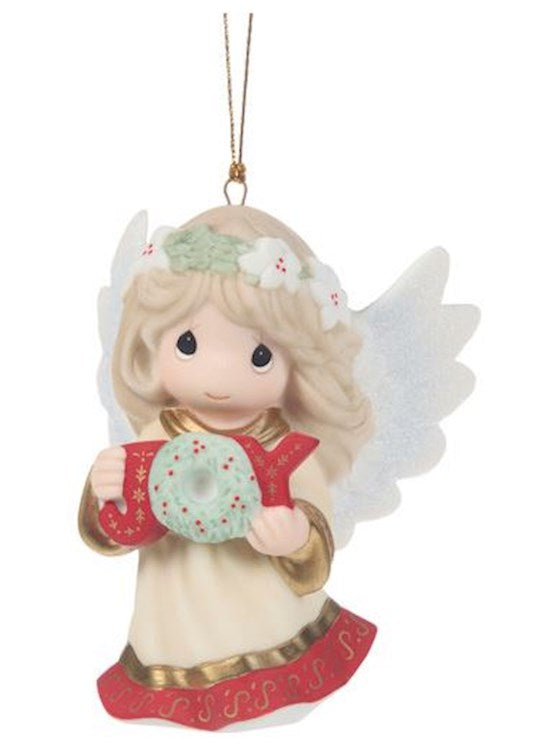 Ornament-Joy to The World Annual Angel Ornament