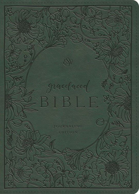 ESV GraceLaced Bible Journaling Edition (Artwork by Ruth Chou Simons)-Quiet Forest TruTone