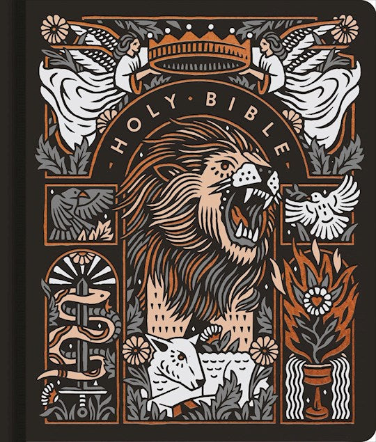ESV Journaling Bible Artist Series (Joshua Noom The Lion and the Lamb)*Cloth Over Board