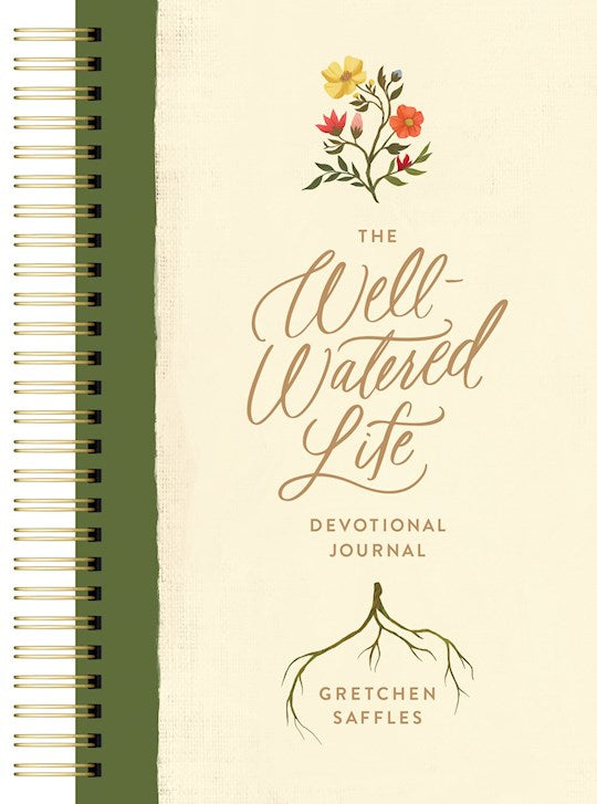 The Well-Watered Life Devotional Journal-Spiral
