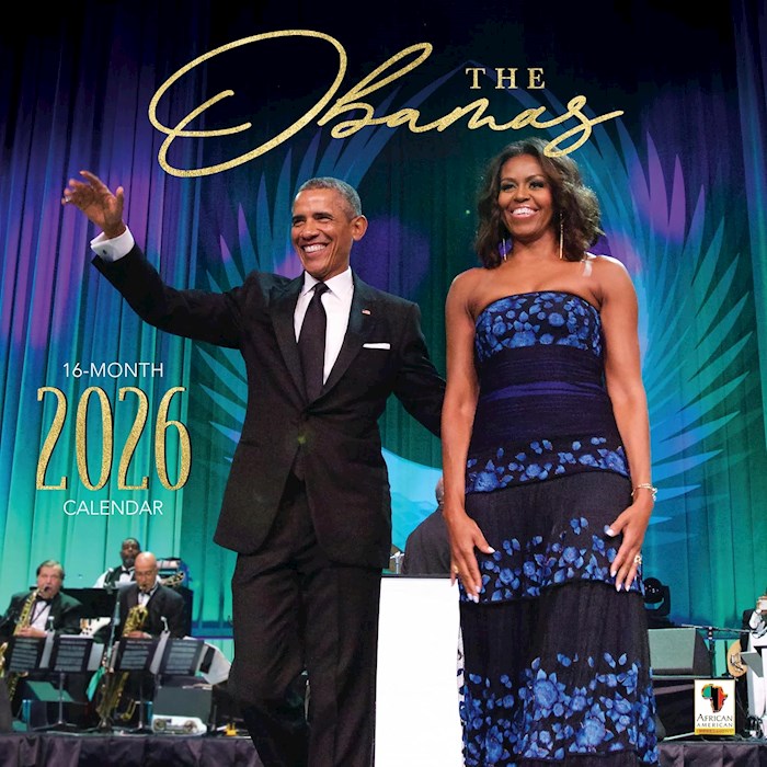 2026 Wall Calendar-The Obamas