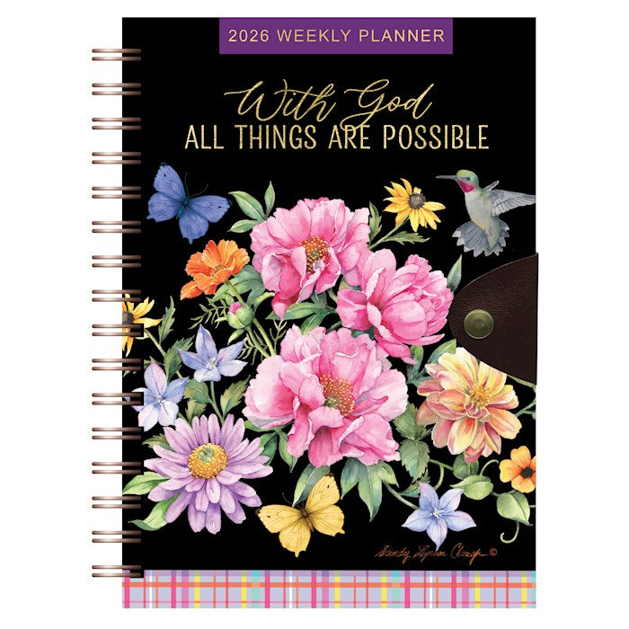 2026 Weekly Planner-With God All Things